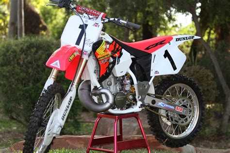 Mcgrath shows off his 1994 250sx no. 1996 CR250 McGrath replica - MCfan4life's Bike Check ...
