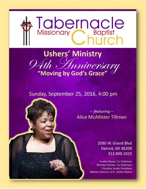 Ushers Ministry 94th Anniversary September 25 2016 400 Pm A