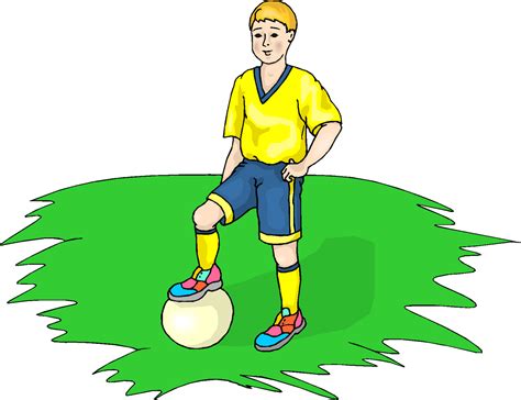 Football Player Clipart Free Clipart Images Clipartix
