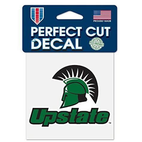 South Carolina Upstate Spartans Usc Perfect Cut Decal 4 X 4 Mascot Ebay
