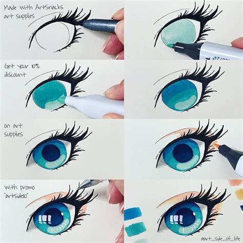 Pin By Chioru Yam On Eye Drawings Copic Marker Art Art Markers