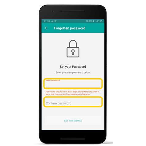 How To Reset Your Password From The Mobile App Repsly Knowledge Base