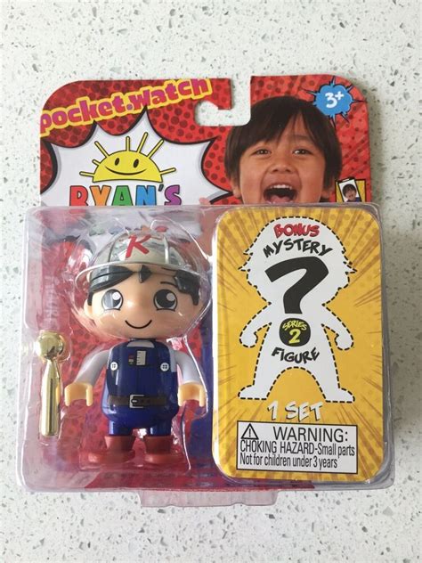 New Ryans World 3 Action Figure 2 Pack Rivet Ryan And Mystery Toy