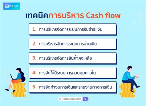 บริหาร Cash Flow อย่างไร ไม่ให้กิจการขาดสภาพคล่อง Peak Blog