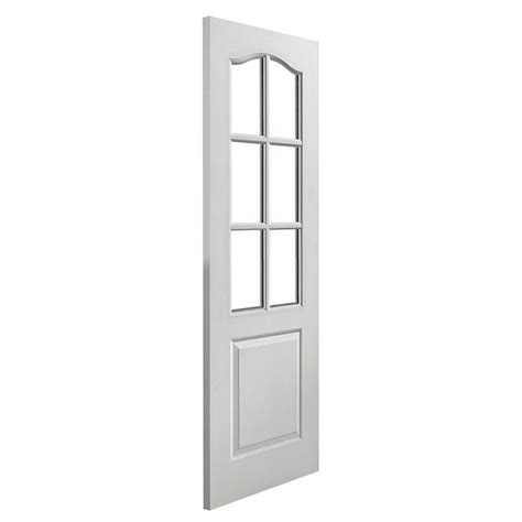 Jb Kind Classique White Primed 6 Light Glazed Internal Door Door
