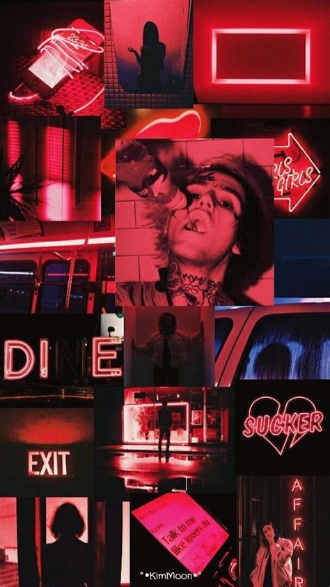 Aesthetic lil peep wallpapers wallpaper cave. LIL PEEP NIGHTWAVE CLUB LIFE COLLAGE - WALLPAPER ...