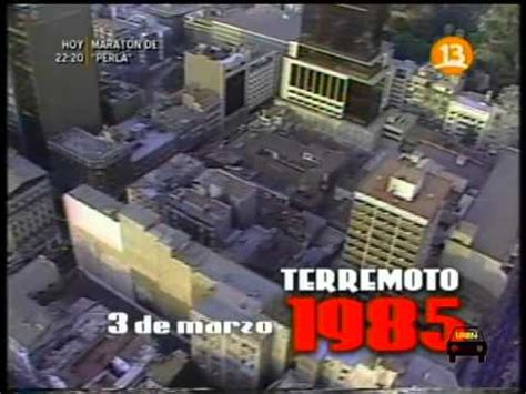 Según el sismológico local, de forma preliminar, informó que el último sismo que se reportó en santiago de chile tuvo una magnitud de 5.5, en la zona de farellones. Retrozapping: Terremoto 1985 Santiago, Chile - YouTube