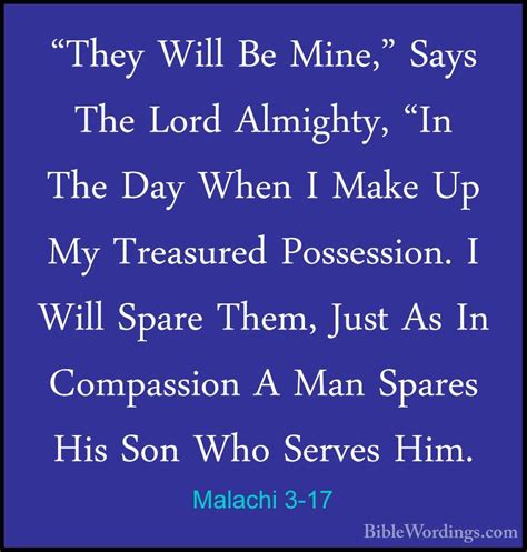 Malachi 3 Holy Bible English