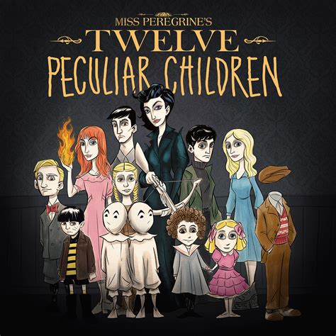 Learn about miss peregrine's home for peculiar children: Miss Peregrine's Home for Peculiar Children on Behance