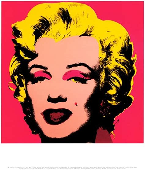 Andy Warhol Marilyn Monroe Hot Pink Poster Hot Sex Picture