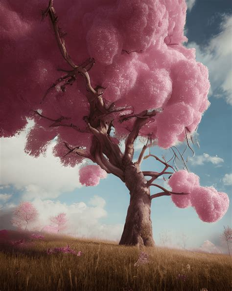 ethereal rpg candy floss tree · creative fabrica