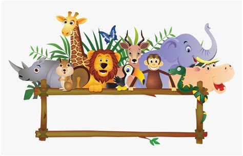 Baby Jungle Animals Royalty Free Clip Art Jungle Animal