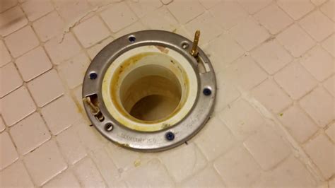 Concrete Toilet Flange Repair