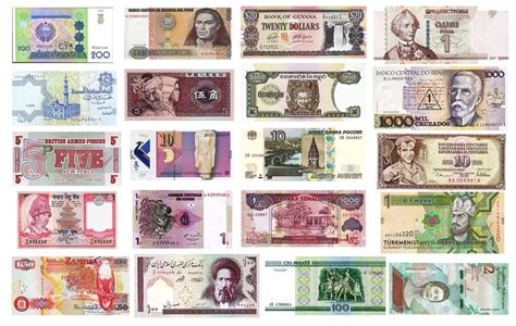 Yabancı Eski Kağıt Para Seti 20 Farklı Ülke