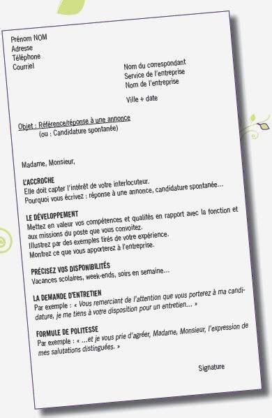 Pour vous aider, voici un modèle de lettre de motivation type qui vous sera utile. modele de lettre de motivation gratuite pour candidature spontanee - Modele de lettre type