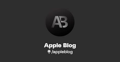 Apple Blog Instagram Linktree