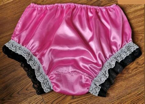 Candy Pink Full Style Sissy Panties Vintage Style Sensual Etsy