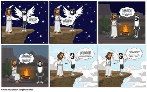 Jesus Temptation Storyboard By Fe64456f
