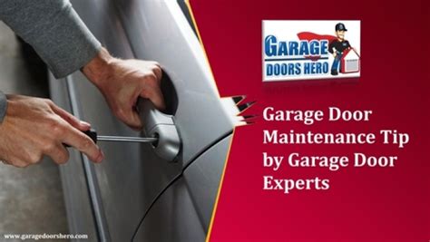 Garage Door Maintenance Tip By Garage Door Experts