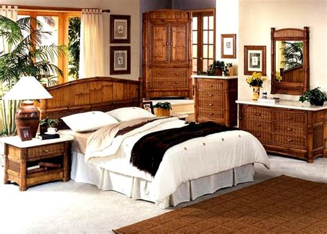 The tropical mandalay bedroom set will turn any bedroom into a. 19 best images about Rattan and Wicker Complete Beds in ...