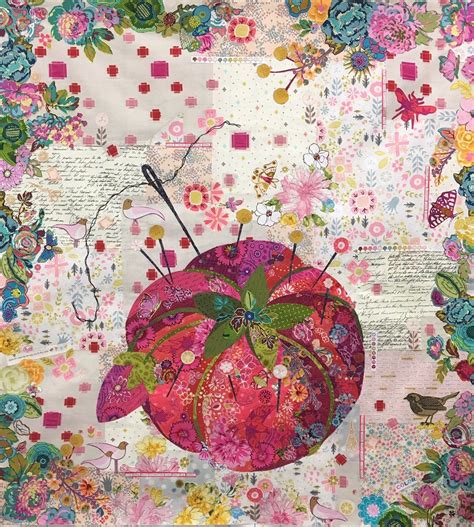 Pincushion Collage Pattern By Laura Heine Collage Quilt Patterns