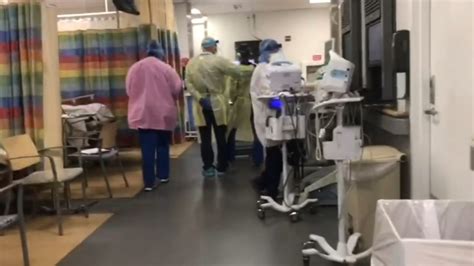 Coronavirus Nyc Mount Sinai Queens Emergency Room Dr Matthew Bai Sees