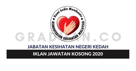 Permohonan Jawatan Kosong Jabatan Kesihatan Negeri Kedah • Portal Kerja