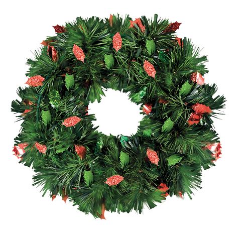 Green Tinsel Wreath For Christmas Windy City Novelties