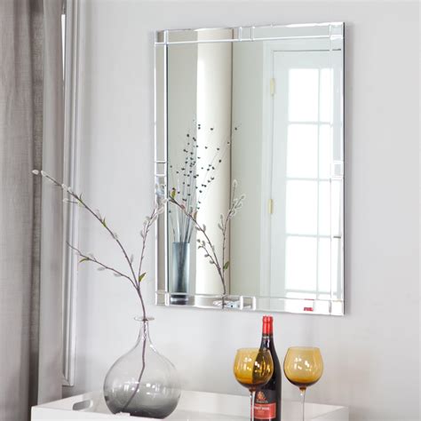 Wall Frameless Bathroom Mirror Customized Frameless Bathroom Mirror