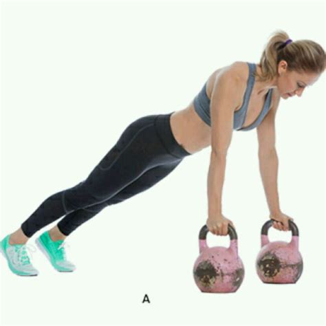 Kettlebell Push Up By Ilpesante Alex Exercise How To Skimble