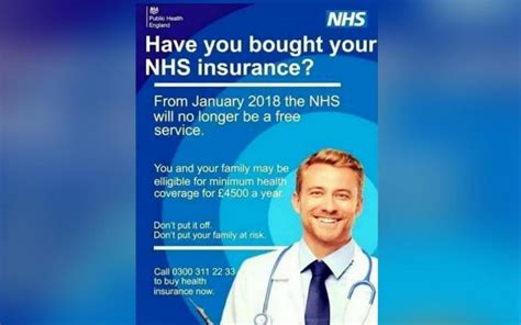 Nhs Looks Into Labour Campaign Groups Fake News Poster Claiming