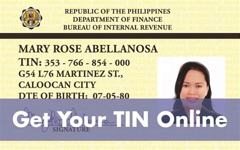 How To Get A Tin Onlinegetting Tax Identification Number From The Bir