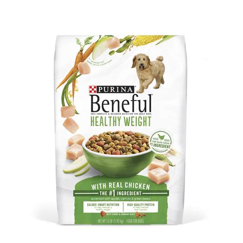 Purina beneful healthy weight with real chicken dry dog food. Purina Beneful Healthy Weight With Farm-Raised Chicken ...