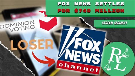 Fox News Settles Lawsuit For Million