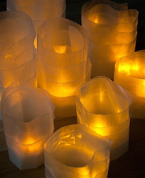 Diy Tutorial Wax Paper Candle Holders Candles Recharge Australia