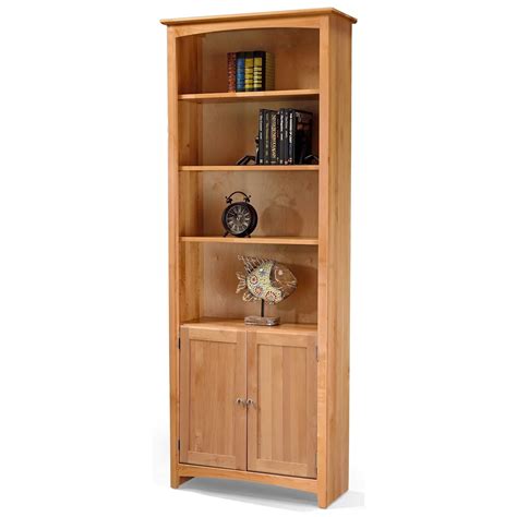 Archbold Furniture Alder Bookcases 63084d N N Solid Wood Alder Bookcase