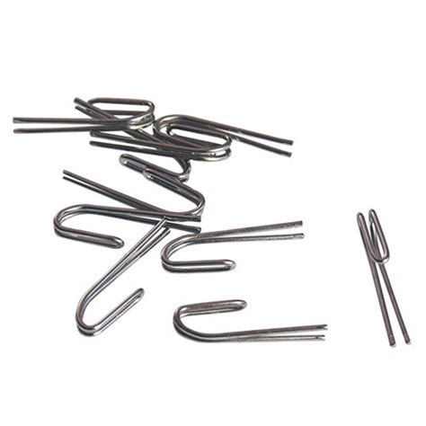 Dp20 Two Prong Drapery Hooks For Translucent Header Tapes