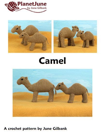 Camels possess several inheritable traits that increase its survival rate in harsh desert climates. Camel amigurumi crochet pattern | crochet-animals ...