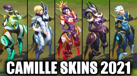 All Camille Skins Spotlight League Of Legends Youtube