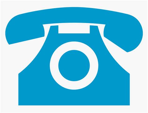 Blue Telephone Png Blue Phone Logo Png Transparent Png Transparent