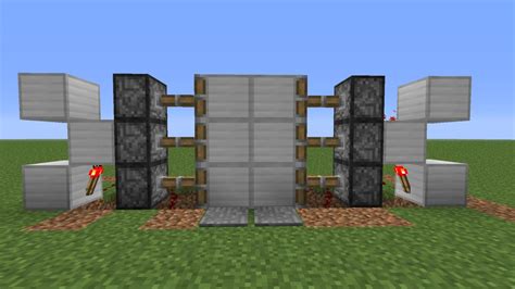 Simple Piston Door Minecraft Project