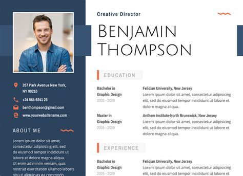 A basic curriculum vitae (cv) layout that can be used in both classic and creative industries. 40 Best 2018's Creative Resume/CV Templates | Printable DOC