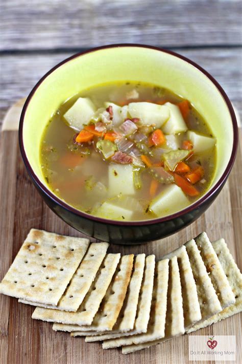 It's such a creamy and comforting soup. Potato Bacon Soup Recipe - Do It All Working Mom