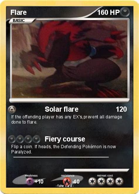 Pokémon Flare 238 238 Solar Flare My Pokemon Card