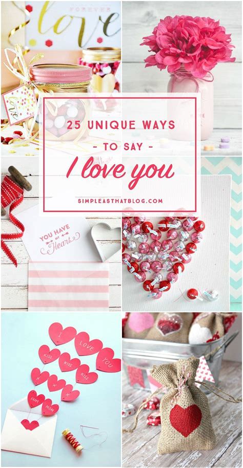 We did not find results for: 25 Unique Ways to Say I Love You | Fun valentines day ...
