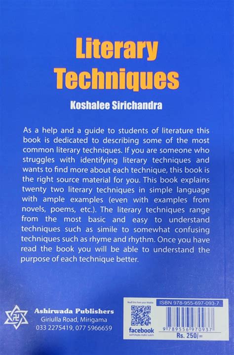 Literary Techniques Booksylk