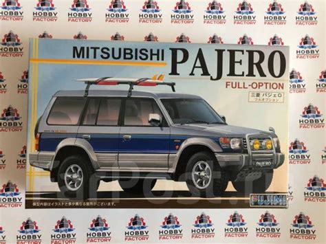 Пластиковая модель авто Mitsubishi Pajero Full Option Fujimi