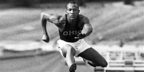 jesse owens biography track sports black history month