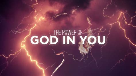The Power Of God In You The Wave Christian Fellowship