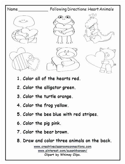 Listening Center Response Sheet Kindergarten Free Printable Vocabulary